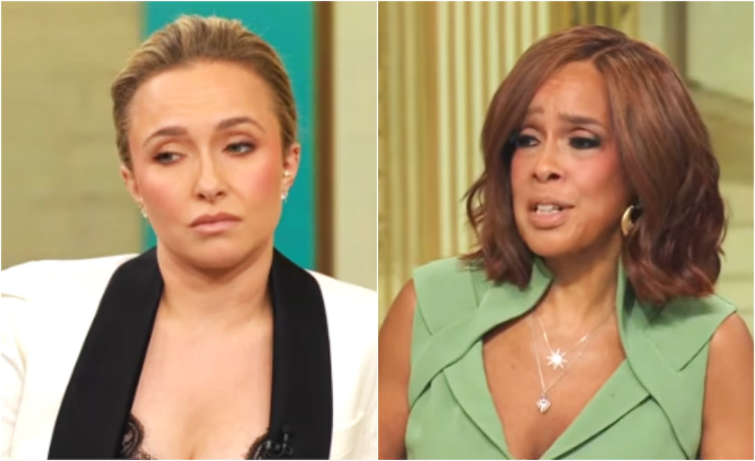 Hayden Panettiere y Gayle King en una entrevista para el programa "CBS Mornings".
Fotos: CBS Mornings