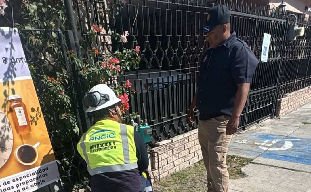 Implementan operativo de revisión en colonias con reporte de fugas de gas en Tamaulipas (09/02/2026). Foto: Especial