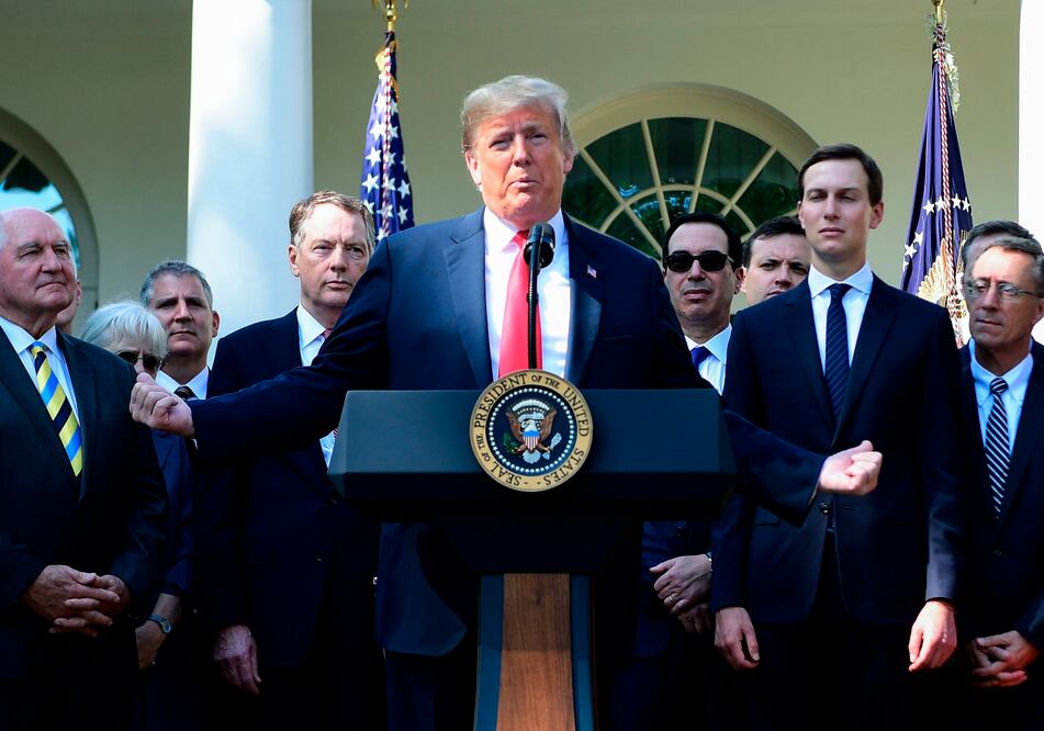 El presidente estadounidense, Donald Trump. Foto:AFP