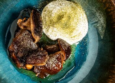 Receta: hongo shiitake en tacha, un postre diferente