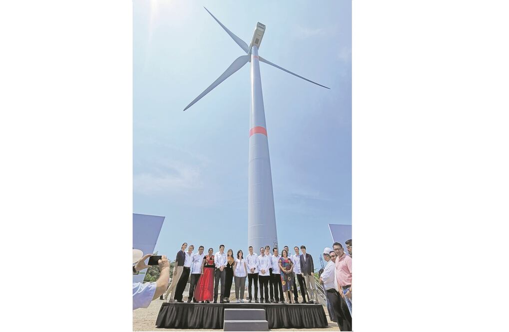 El proyecto eólico inaugurado ayer logró el permiso de autoabastecimiento en 2015, mientras se realizaba la consulta indígena al pueblo de Juchitán. 