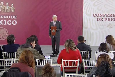 Enviará hoy AMLO iniciativa para eliminar fuero al Presidente