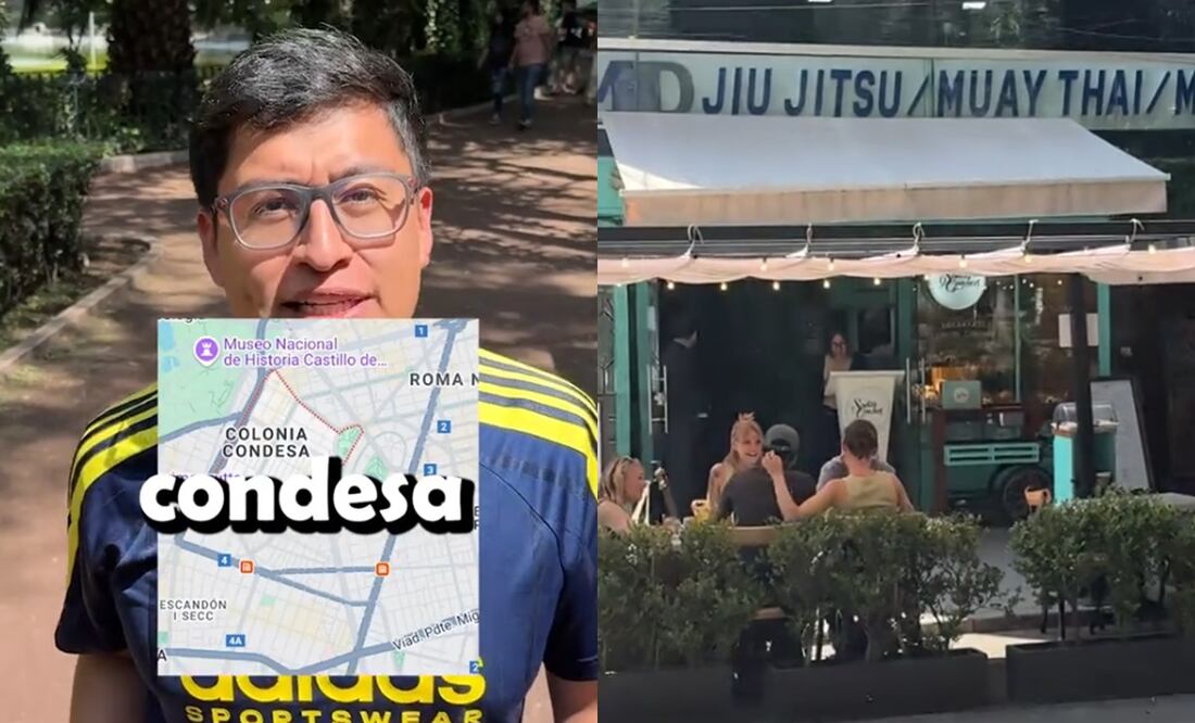 El creador de contenido documentó la situación actual que se vive en las colonias más populares de la CDMX. Foto: TikTok