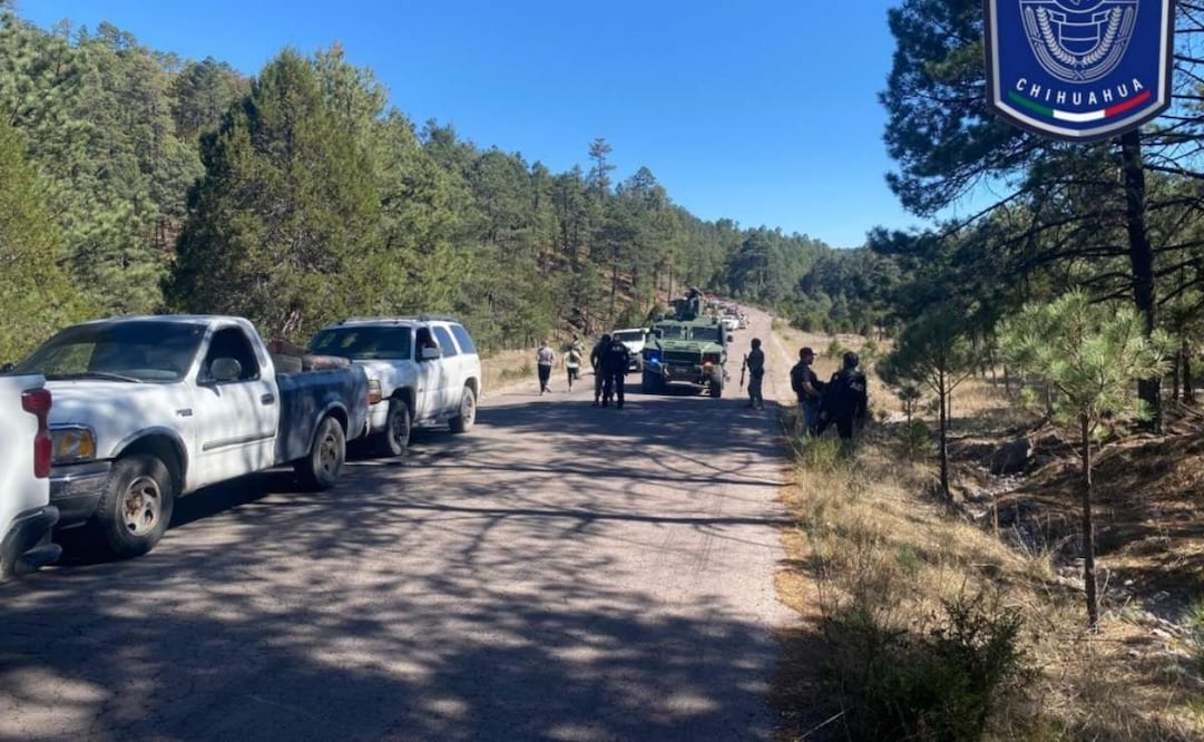 Civiles armados atacan a agentes estatales en Chihuahua; protegían a familias desplazadas.
Foto: Especial.