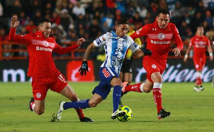 Pachuca iguala sin goles con Toluca
