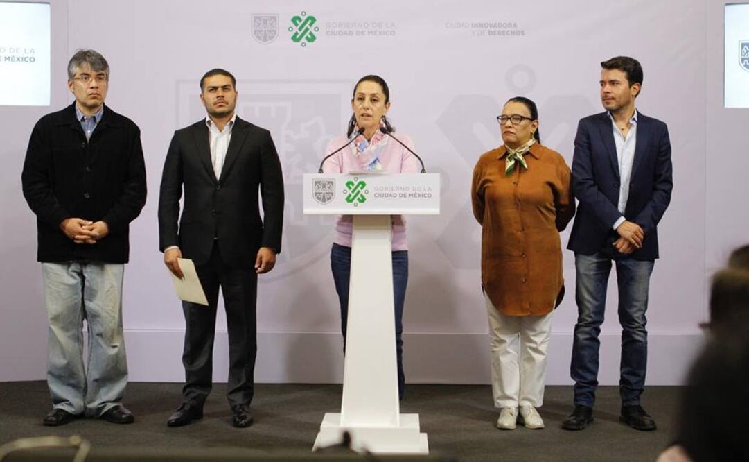 Conferencia de prensa de Claudia Sheinbaum, jefa de Gobierno de la Ciudad de México  (Foto: Especial)