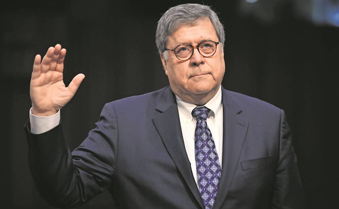 Bill Barr expuso que al gobierno de Estados Unidos le debe preocupar la violencia reciente en la frontera. Foto: Saul Loe/ AFP.