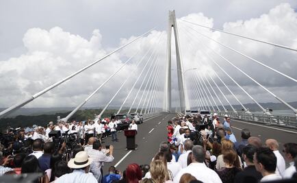 Panamá inaugura "puente atirantado" más largo del mundo 