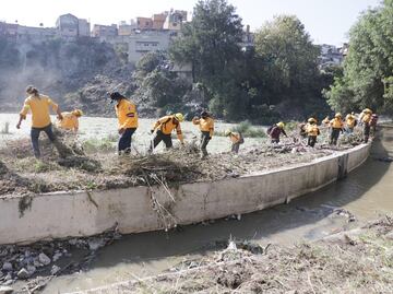 Inicia rehabilitación de la presa Río Becerra en Álvaro Obregón; limpieza y recuperación de espacios públicos