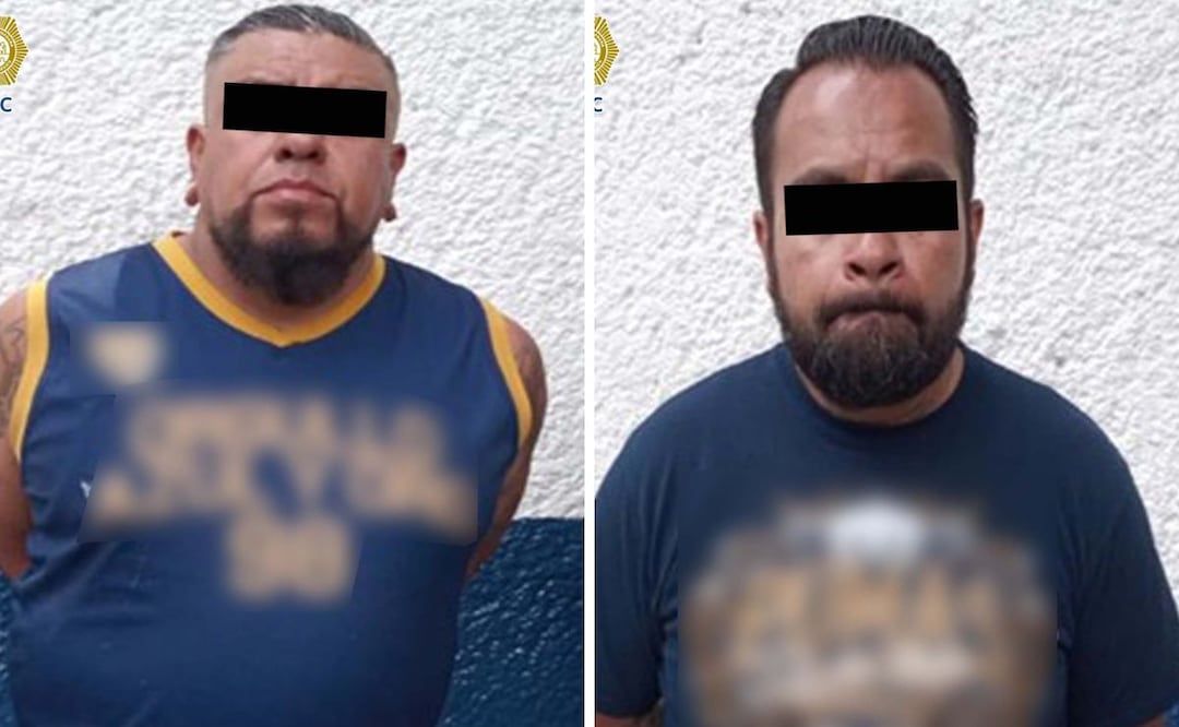 Dos hombres fueron detenidos por elementos de la Secretaría de Seguridad Ciudadana (SSC) de la Ciudad de México, luego de ser sorprendidos presuntamente vendiendo narcóticos en las inmediaciones de Ciudad Universitaria. | Foto: Especial.