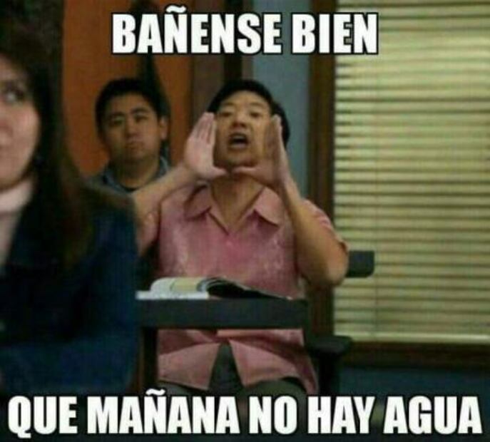 Faltará agua, pero no memes en Valle de México