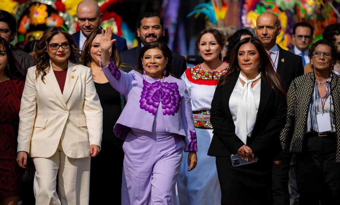 Primer informe de Clara Brugada. Foto: Especial