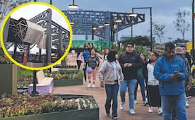 ¡A medias! Inauguran Parque Elevado de Calzada de Tlalpan, pero no está terminado