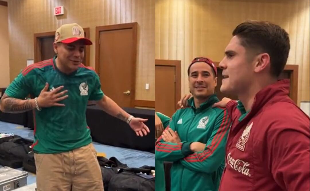 Israel Reyes canta junto a Eduin Caz: “Te di amor del bueno”; ¿Indirecta para Nailea Vidrio?