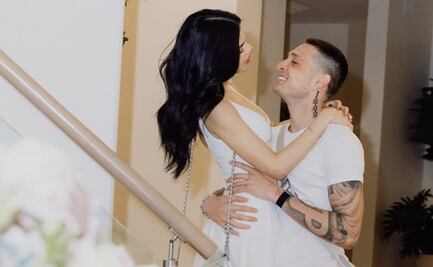 ¿Kenia Os y Peso Pluma esperan bebé?, la pareja desata sospechas tras revelar fotos y un video 