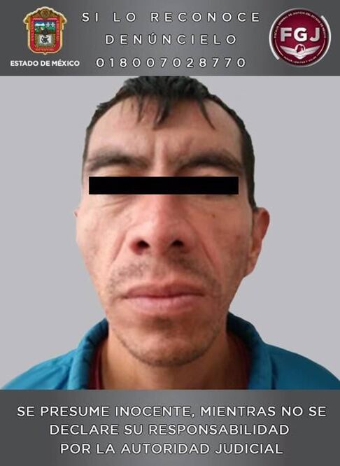 Oscar "N", probable participante en el homicidio de un joven de 16 años. Foto: Oficial