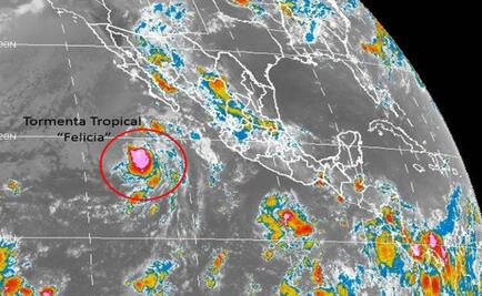 Se forma la tormenta "Felicia" en el Pacífico
