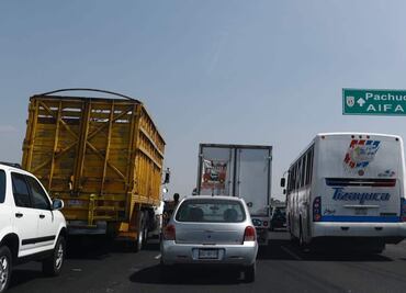 Obras colapsan inmediaciones del nuevo Aeropuerto Internacional Felipe Ángeles