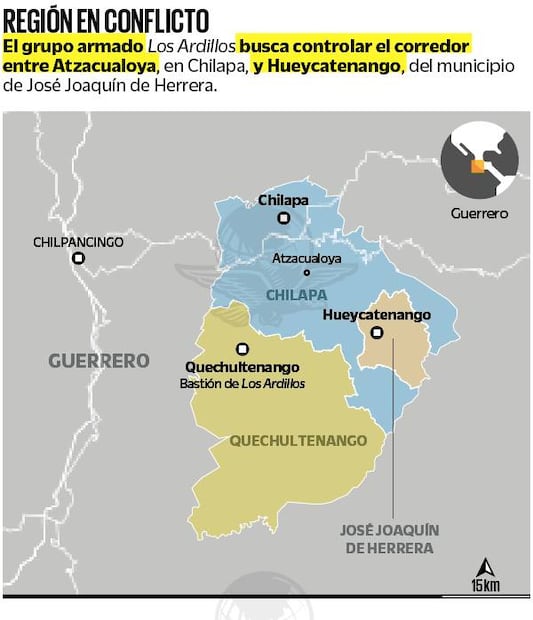 conflicto entre Los Ardillos y Los Tlacos