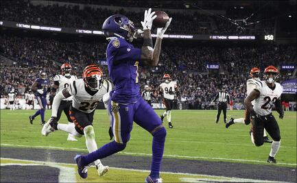 ¡Juegazo en la NFL! Los Ravens logran el triunfo ante Bengals en intenso duelo de muchos puntos