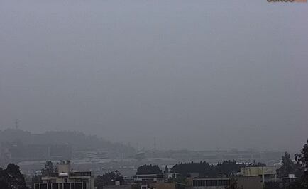 Prevén que neblina en CDMX se disipe a lo largo del día