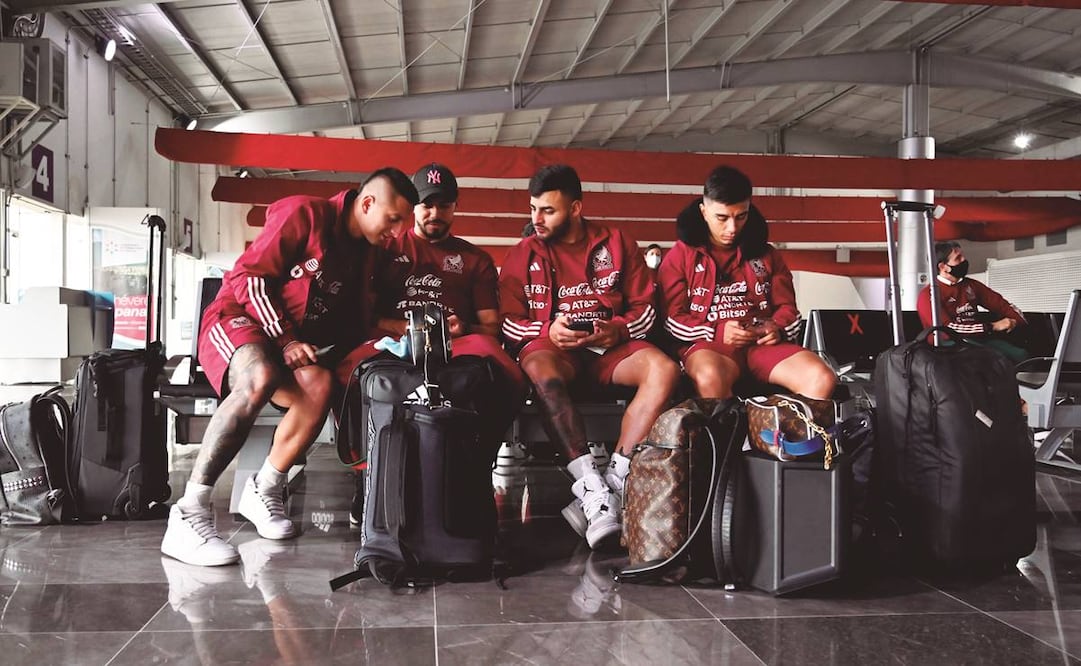 Vega (centro der.) es uno de los que podrían ver dosificada su actividad. FOTO: SELECCIÓN NACIONAL