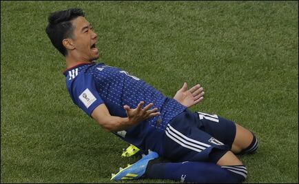 Shinji Kagawa marcó de penal contra Colombia