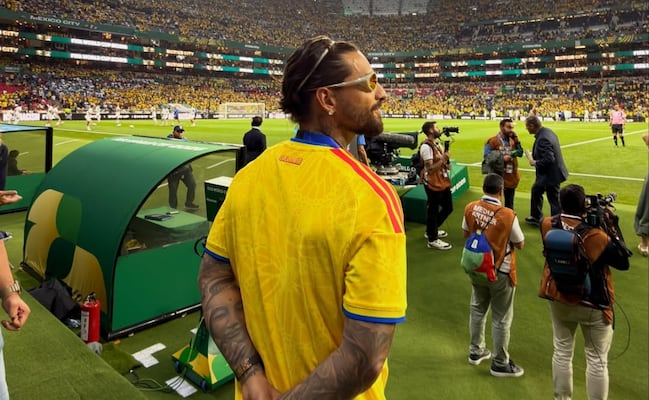 De Maluma a Sebastián Yatra; famosos que acudieron al debut de Colombia en el Estadio CDMX