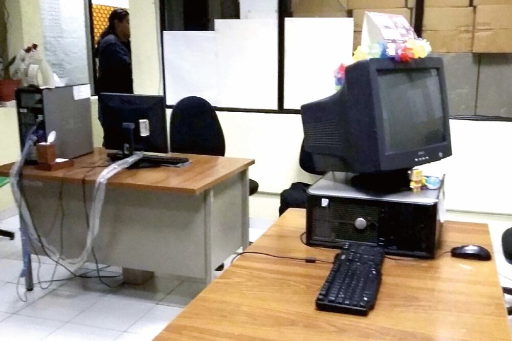 Ex empleados delegacionales aseguran que sólo tenían equipo obsoleto (VALENTE ROSAS. EL UNIVERSAL)