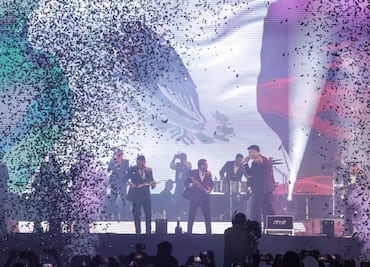 Entre lluvia y aplausos, la Banda MS celebra el orgullo de ser mexicano