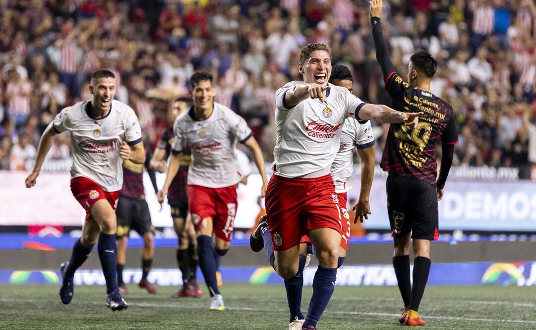 Chivas anotando a Xolos de Tijuana - FOTO: Imago7