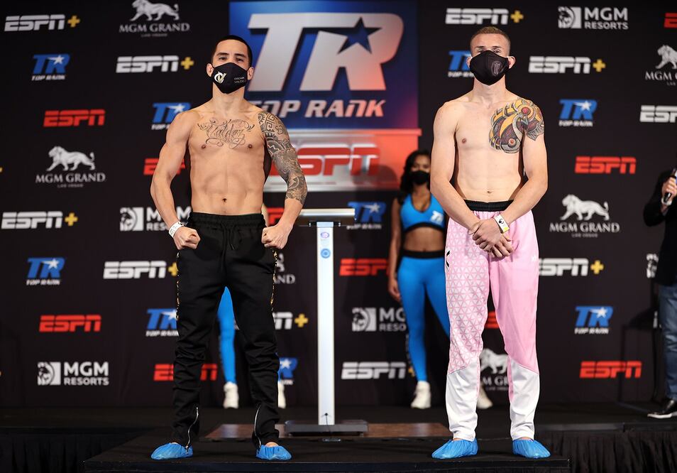 Oscar Valdez se enfrenta a Jayson Vélez