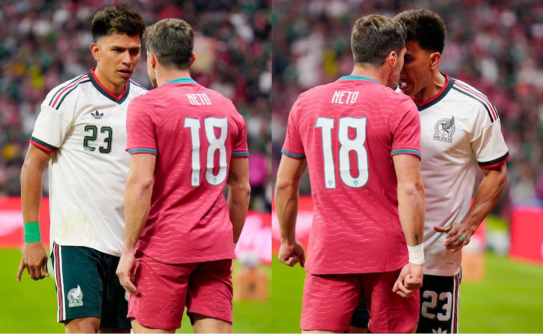 Jesús Gallardo y Pedro Neto se encaran / Foto: Imago7