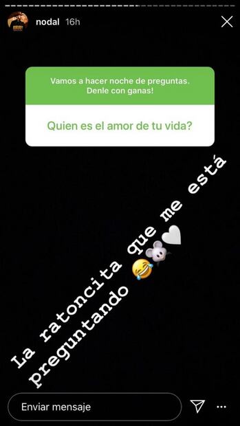 A Christian Nodal le gustaría casarse con Belinda 