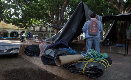 Maestros retiran plantón en Oaxaca y Chiapas; vuelven a sus comunidades