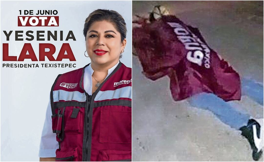 Yesenia Lara fue atacada a tiros y asesinada en plena caravana de promoción de su candidatura; en el lugar murió ella y cuatro personas más. Fotos: Especiales