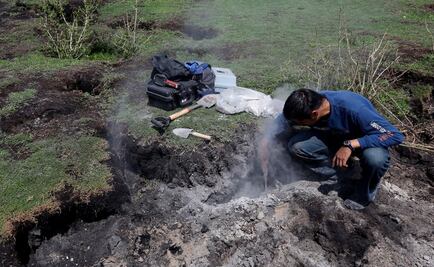 Descarta Segob formación de volcán en Michoacán