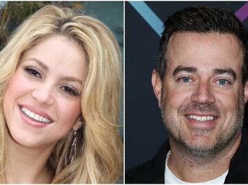 Foto de Shakira con el presentador de tv Carson Daly levanta sospecha de romance