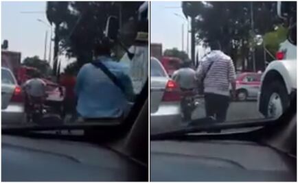 Captan en video a hombres armados en calles de la CDMX