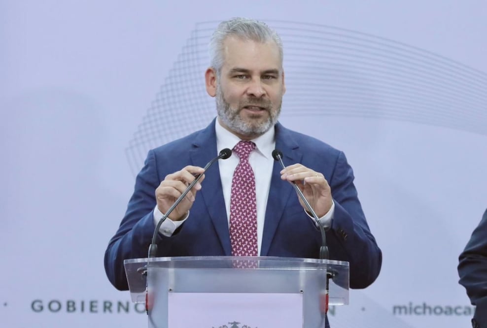 El gobernador de Michoacán, Alfredo Ramírez Bedolla. Foto: Especial