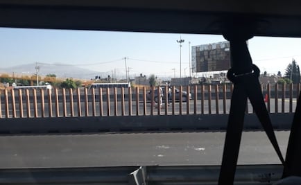 Tráiler arrolla a motociclista en la México-Puebla