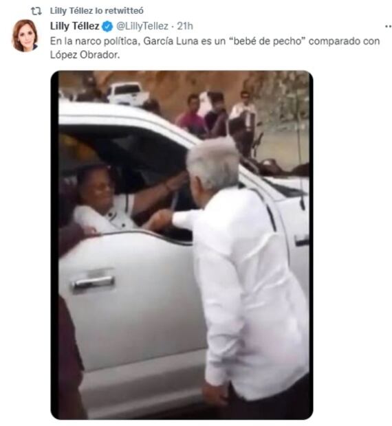 En narcopolítica, García Luna es un "bebé de pecho" comparado con AMLO: Lilly Téllez