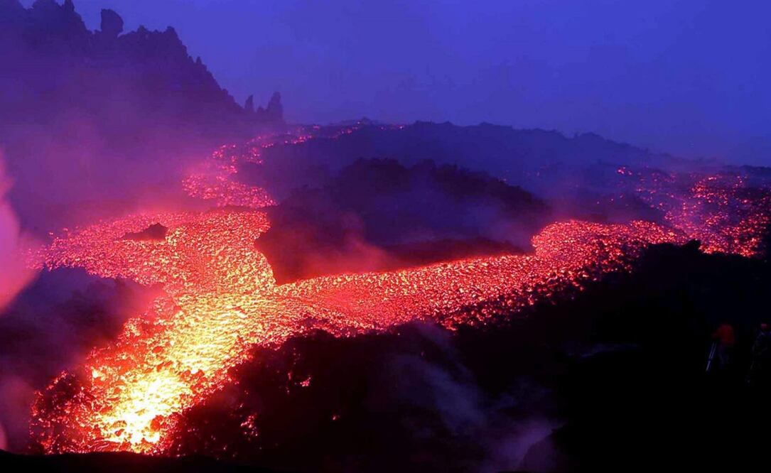 Erupción de Etna en 2004. Foto: EFE, archivo