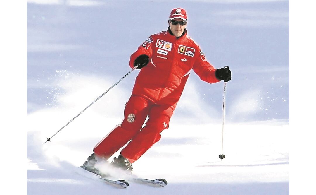 Schumacher era aficionado al esquí; un golpe en la cabeza lo noqueó (FOTO: ARCHIVO EL UNIVERSAL)