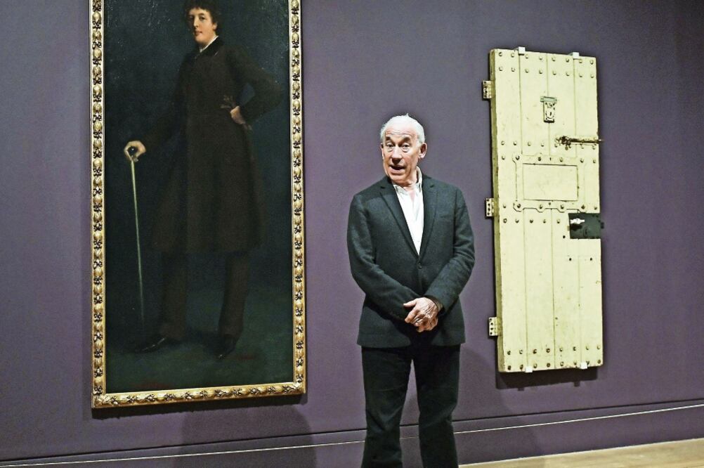 La muestra presenta un cuadro que hizo Goodloe para Wilde (ANDY RAIN. EFE)