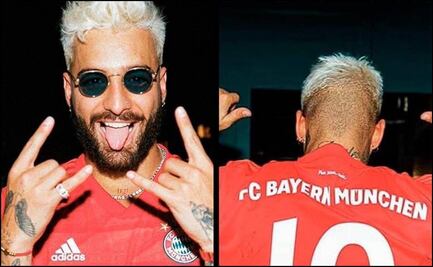 ¿Maluma es aficionado del Bayern por pleito con Neymar?