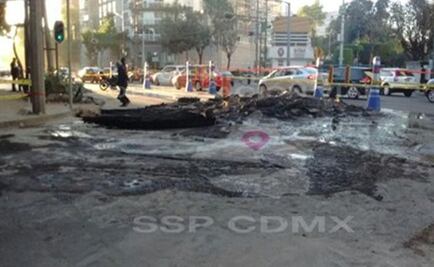 Socavón provoca afectaciones viales en Eje 8 Sur 