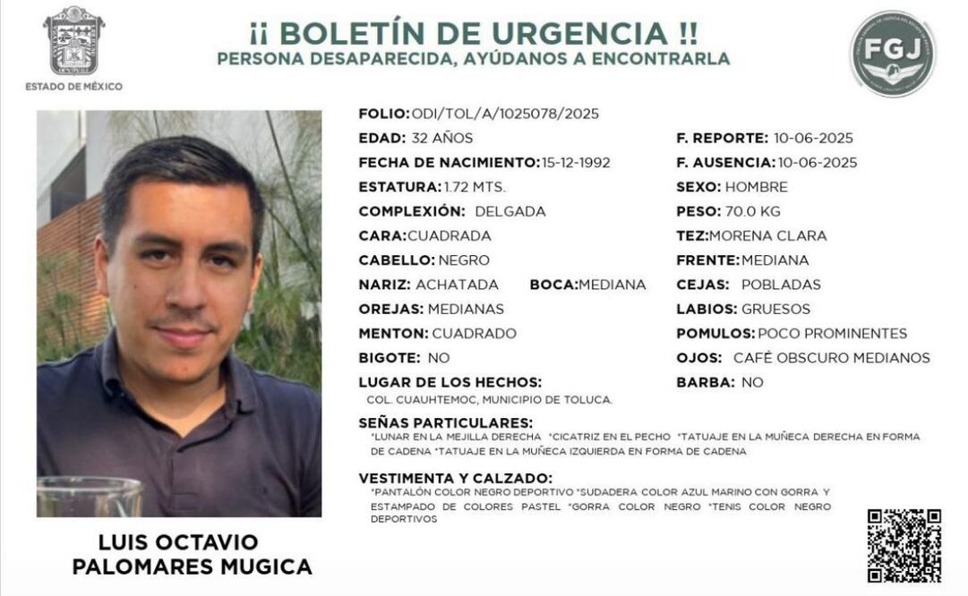 Luis Octavio Palomares Múgica (11/06/2025). Foto: Especial