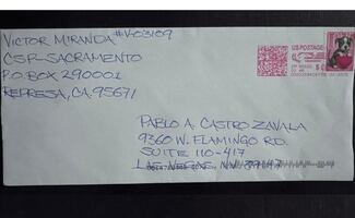 Morelense condenado a pena de muerte en California envía carta a senador de EU; pide ayuda y alega fallas procesales