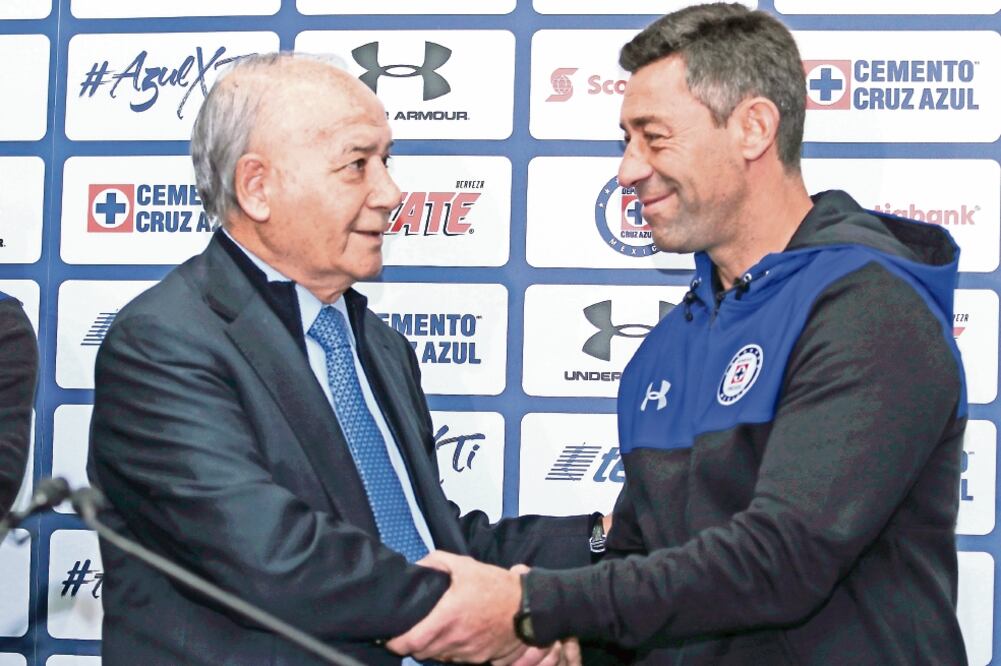 Billy Álvarez recibió ayer al ex forcado para el nuevo proyecto cementero (IMAGO7)